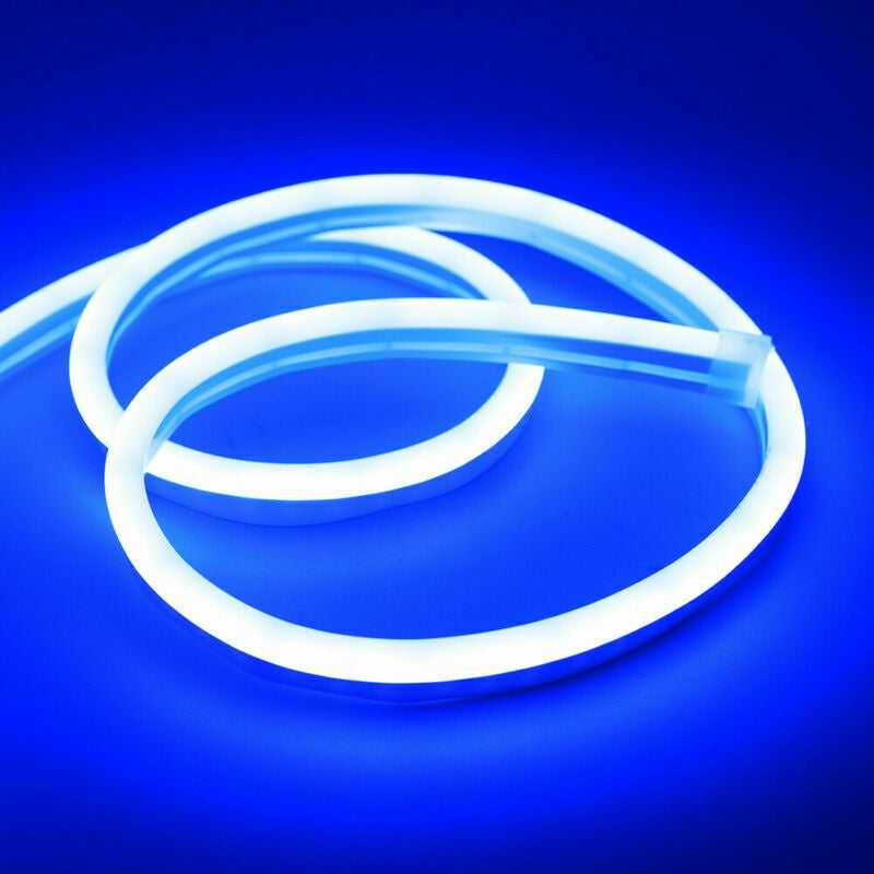 ELS Electrical & Lighting Solutions, 12V SMD Flexible Waterproof LED Neon Strip 5M Blue