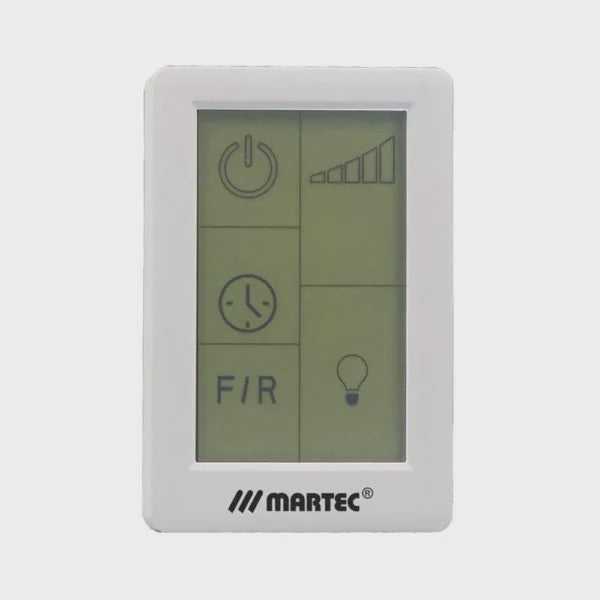 Martec, Martec LCD Wall Control For DC Ceiling Fan