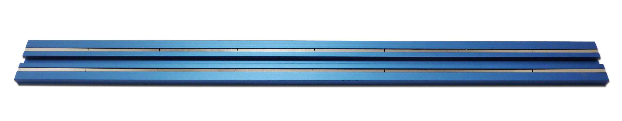 VIM Tools, VIM Tools MR12B 12" Blue Magrail Tl Magnetic Track, No Studs 3/16" Tall X 1" Wide