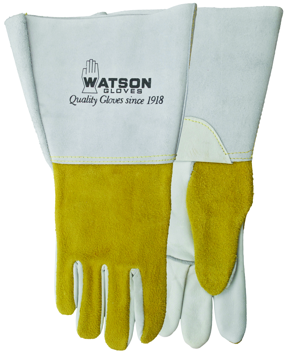Watson Gloves, Watson Gloves WTS2758L 1 Pair Genuine Leather Welding Gloves